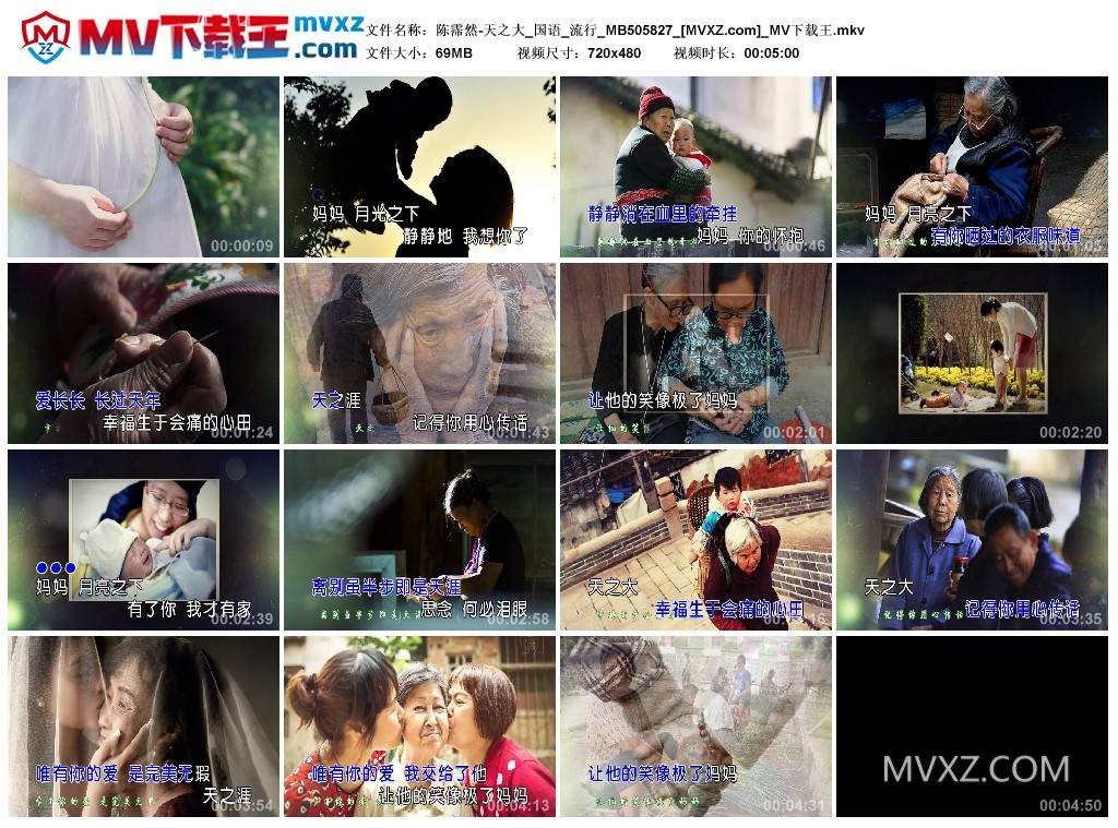 陈霈然-天之大_国语_流行_MB505827